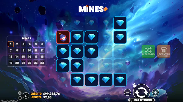 Mines Crash Game Banner von Spribe