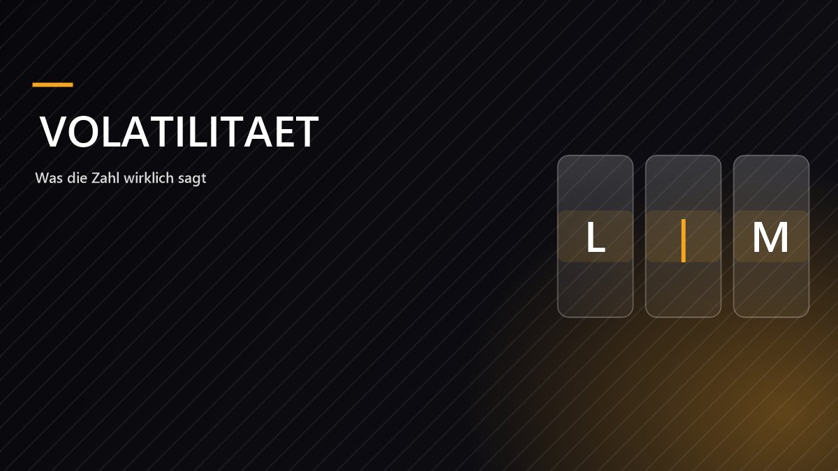 Volatilität bei Slots — niedrig, mittel und hoch im Vergleich